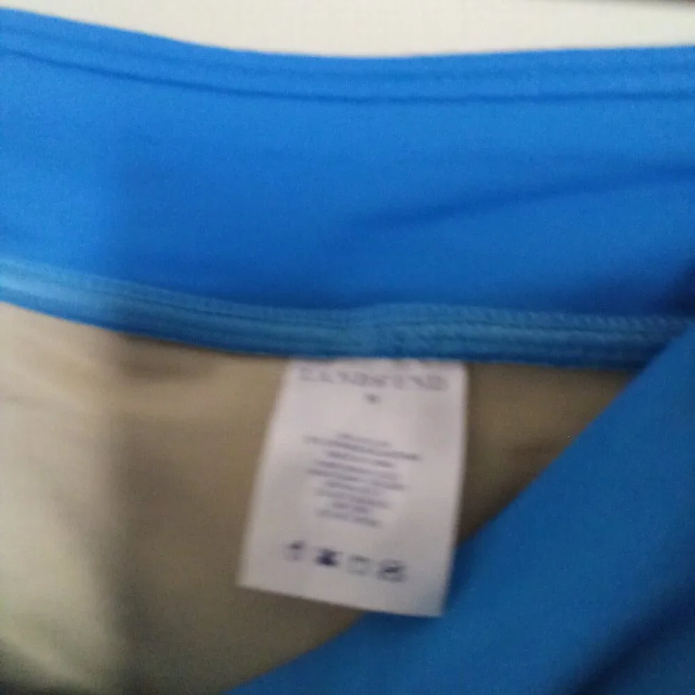 Lands' End Skort Swim Bottom Women 16 Bikini With Skirt Blue - Picture 7 of 12